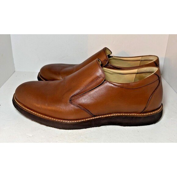 Samuel Hubbard Frequent Travel Shoes Men 15 Brown Leather Casual Loafer Portugal main image 6